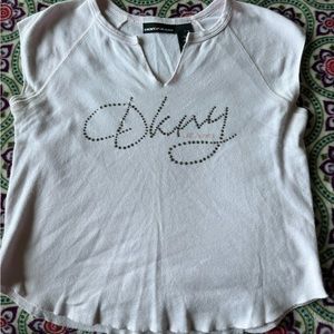 Pink DKNY Baby Tee